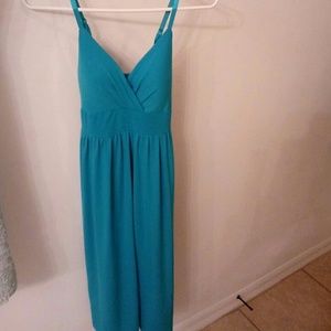 Turquoise dress