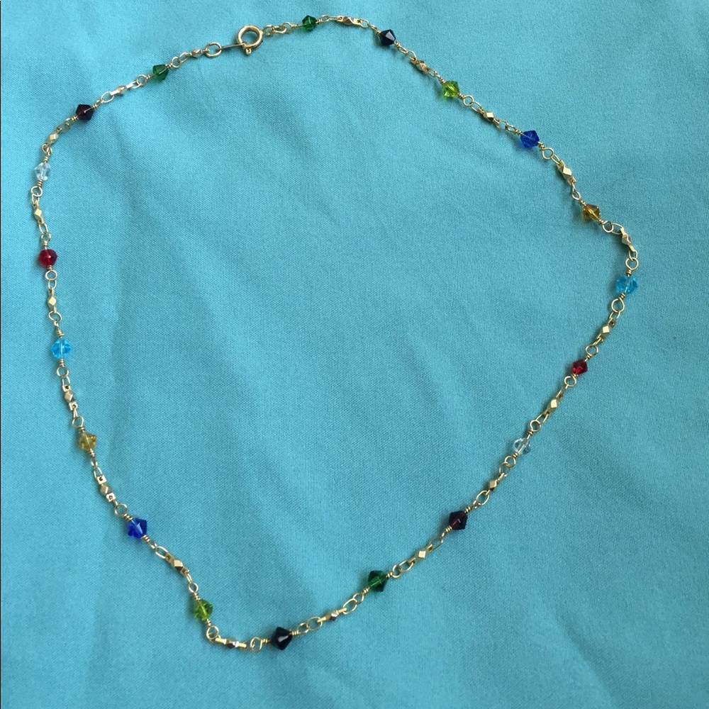 18K gold filled necklace