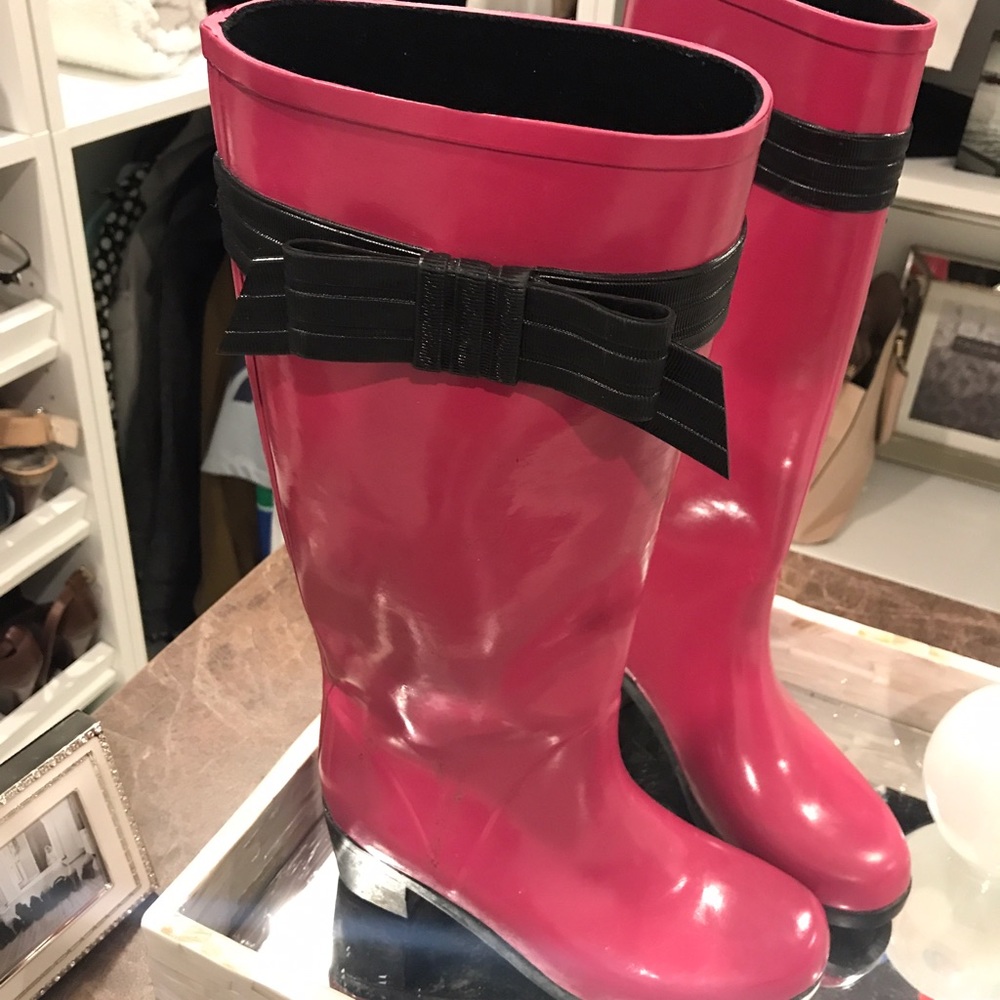 Kate Spade rain boots