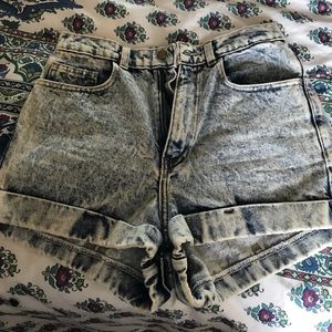 High Waisted Jean Shorts