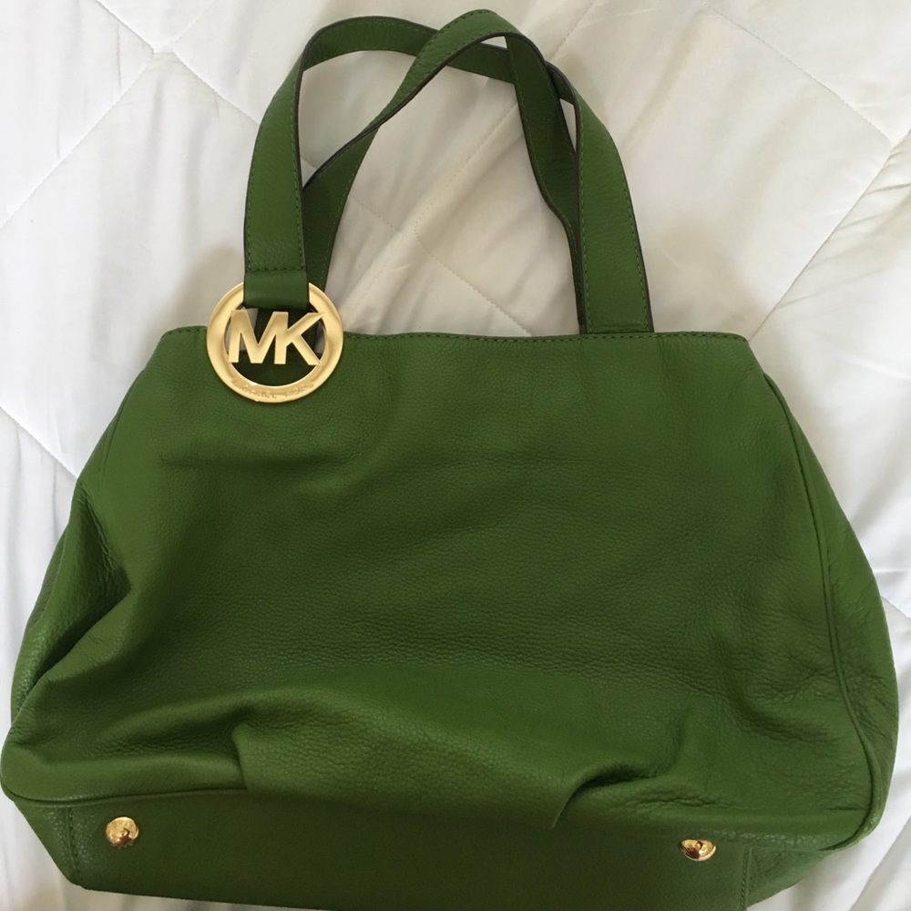Michael Kors Green Purse