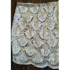 FOREVER 21 Sequined Mini Skirt