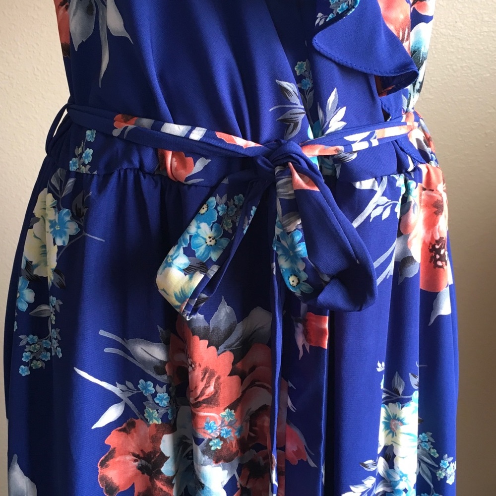 ‼️Last one‼️Plus size Floral maxi dress - Picture 3 of 5