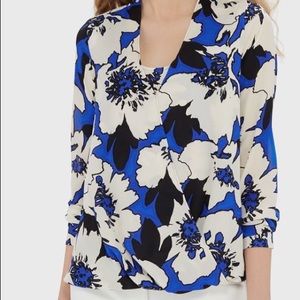 Floral shirt by The Limited.