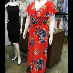 ‼️FINAL PRICE‼️Plus size Floral Maxi dress new
