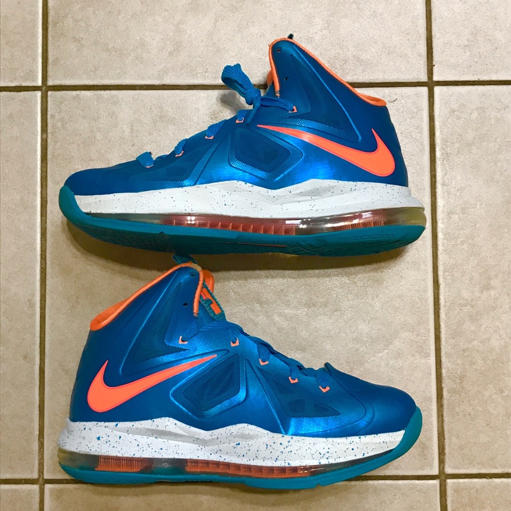 Nike LeBron X / 10 GS | Baltic Blue | 5Y
