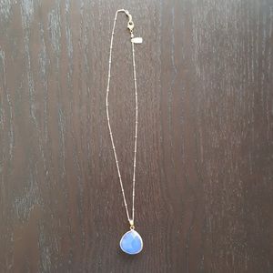 Coralia Leets blue chalcedony necklace