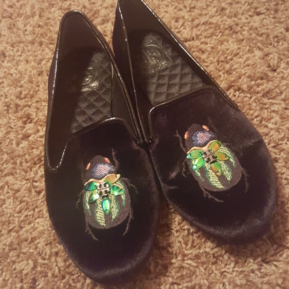 AUTHENTIC Tory Burch smoking slipper