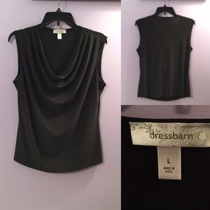 Black Sleeveless Top