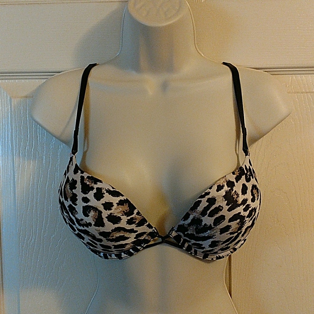 Victoria's Secret Bombshell Leopard Bra