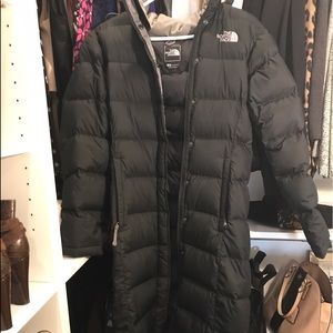 Full length The North Face down jacket