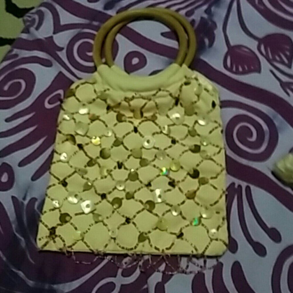 Beaded handbag