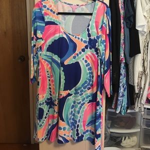 Lilly Pulitzer Ariana straight hem dress XL