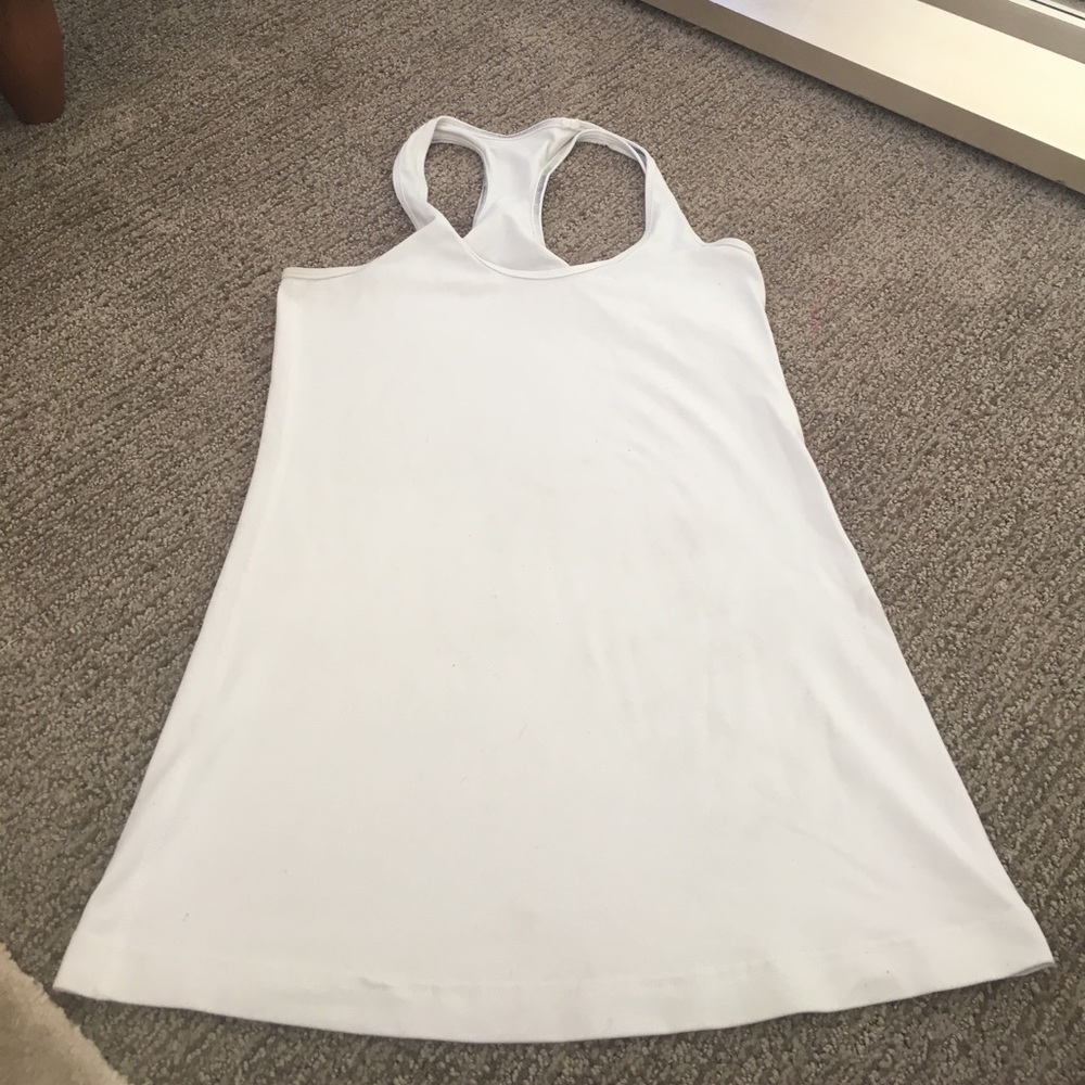 Lululemon tank white size 6