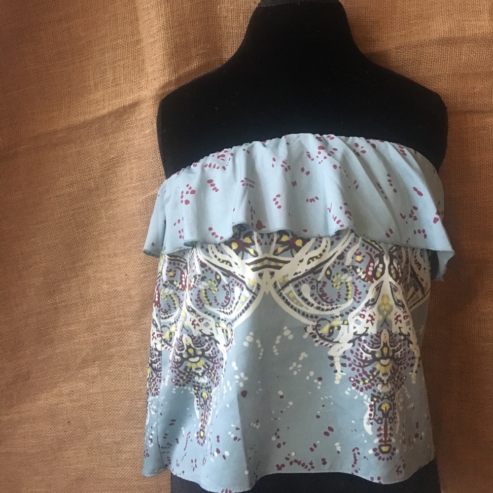 Free People Flounce Tube Top - Picture 1 of 5