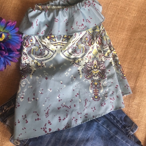 Free People Flounce Tube Top - Picture 3 of 5