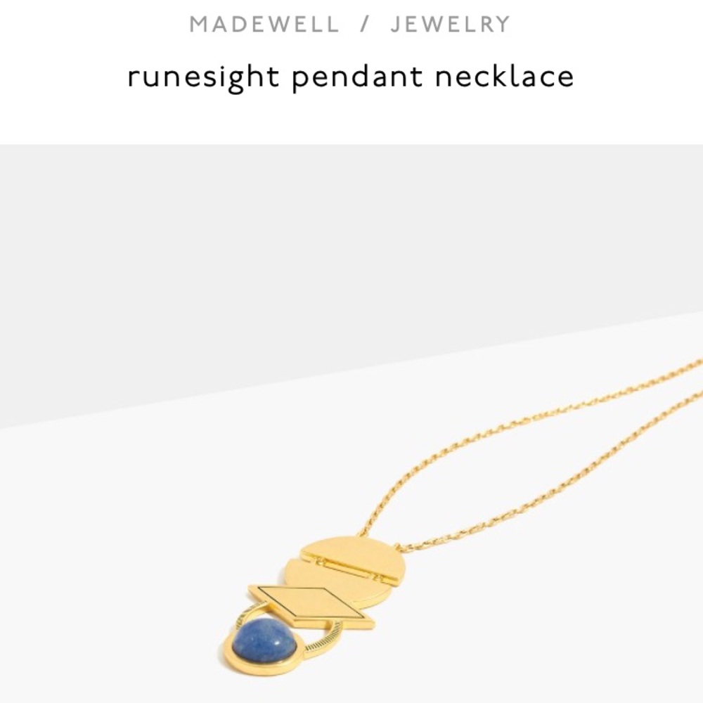 🎉HP🎉 Madewell runesight pendant necklace