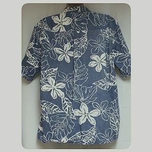 Cooke Street Shirts - Mens Cooke Street Reverse Print Hawaiian Shirt 2XL Cooke Street Shirts - Mens Cooke Street Reverse Print Hawaiian Shirt 2XL