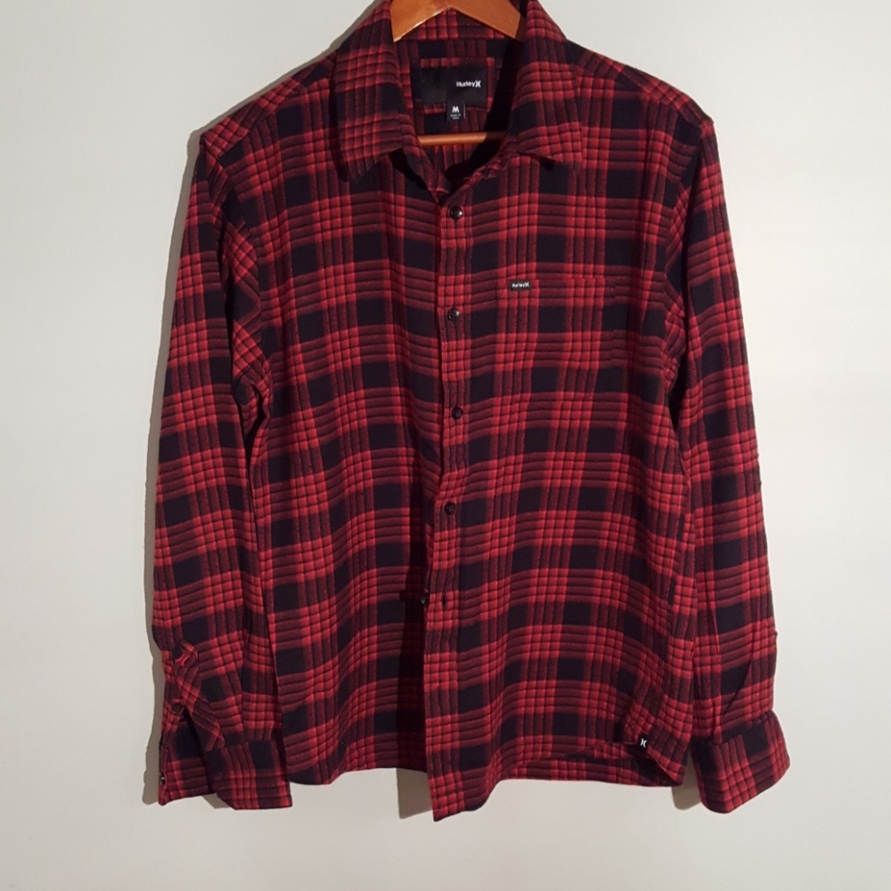 Hurley long sleeve button down