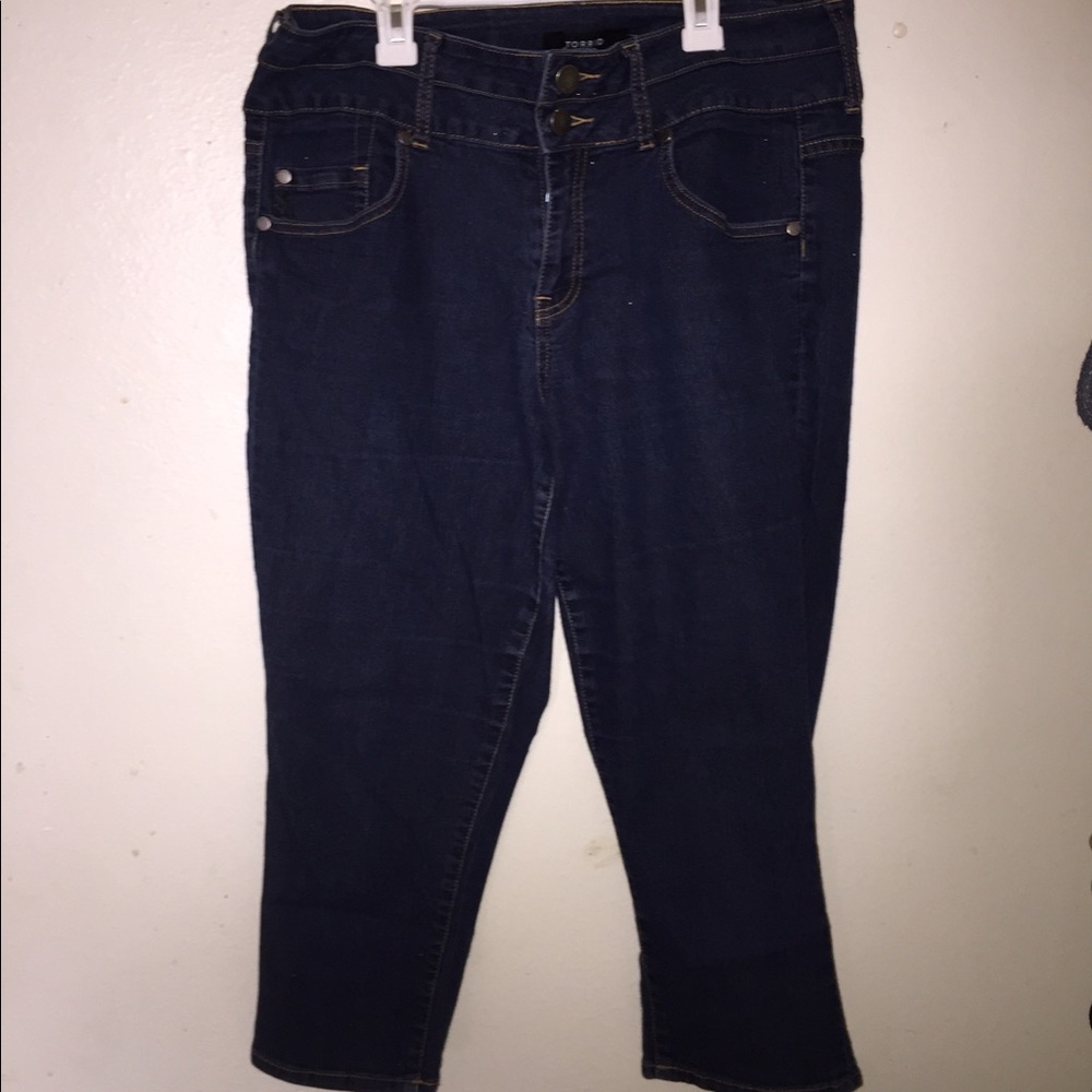 Torrid Capri Jeans
