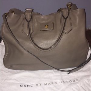 Marc by Marc Jacobs Large Leather Satchel Tote