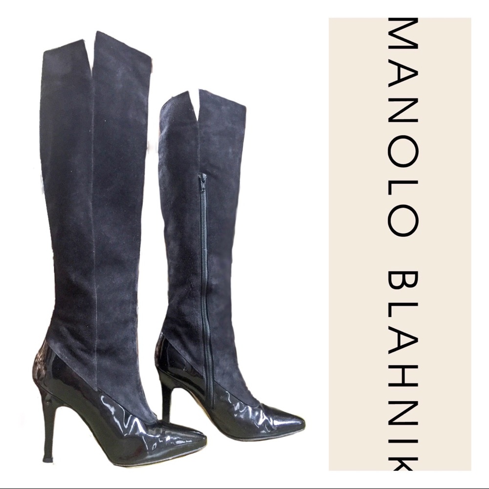PRICE FIRM. Vintage 90's Manolo Blahnik Boots
