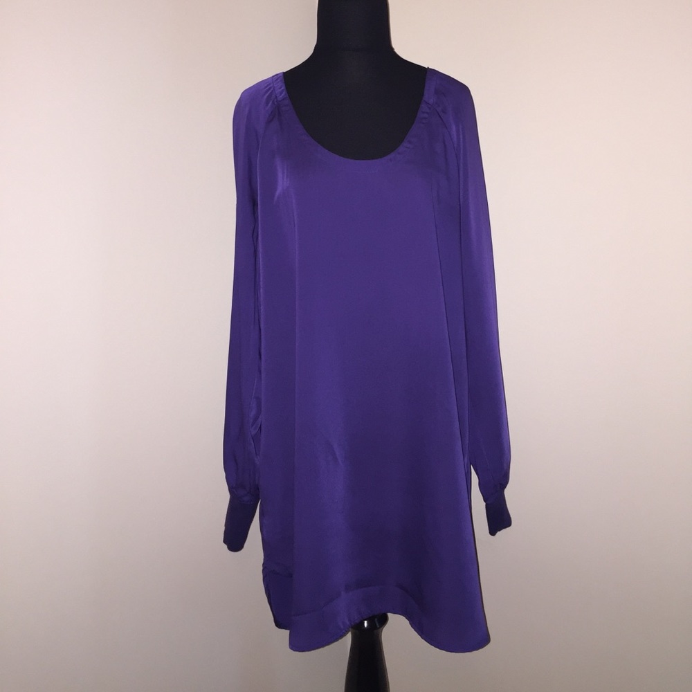 Purple blouse