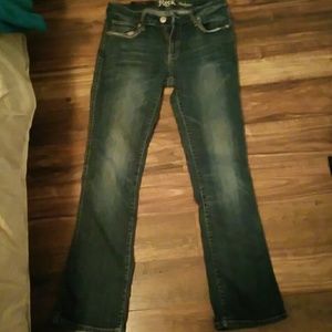 Wrangler rock 47 low rise jeans size 7/8