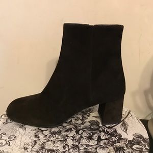 Prada suede boots