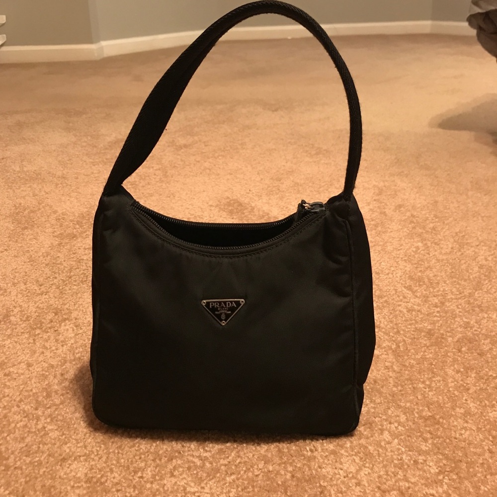 Prada small nylon Hobo bag