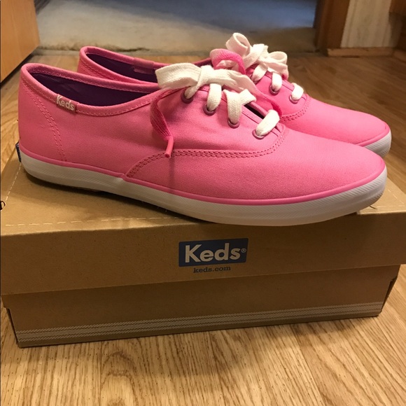 hot pink keds