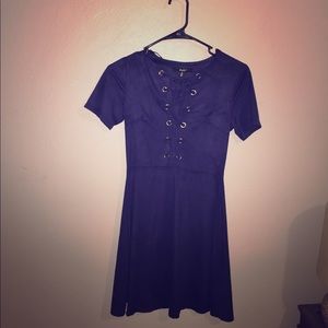 Lace up dress