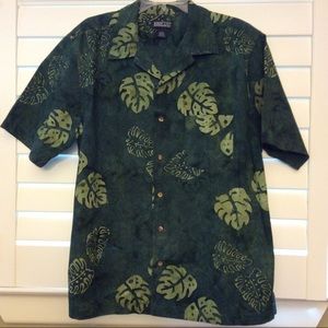 Lands End Casual Button Down Shirt, Large Lands End Casual Button Down Shirt, Large