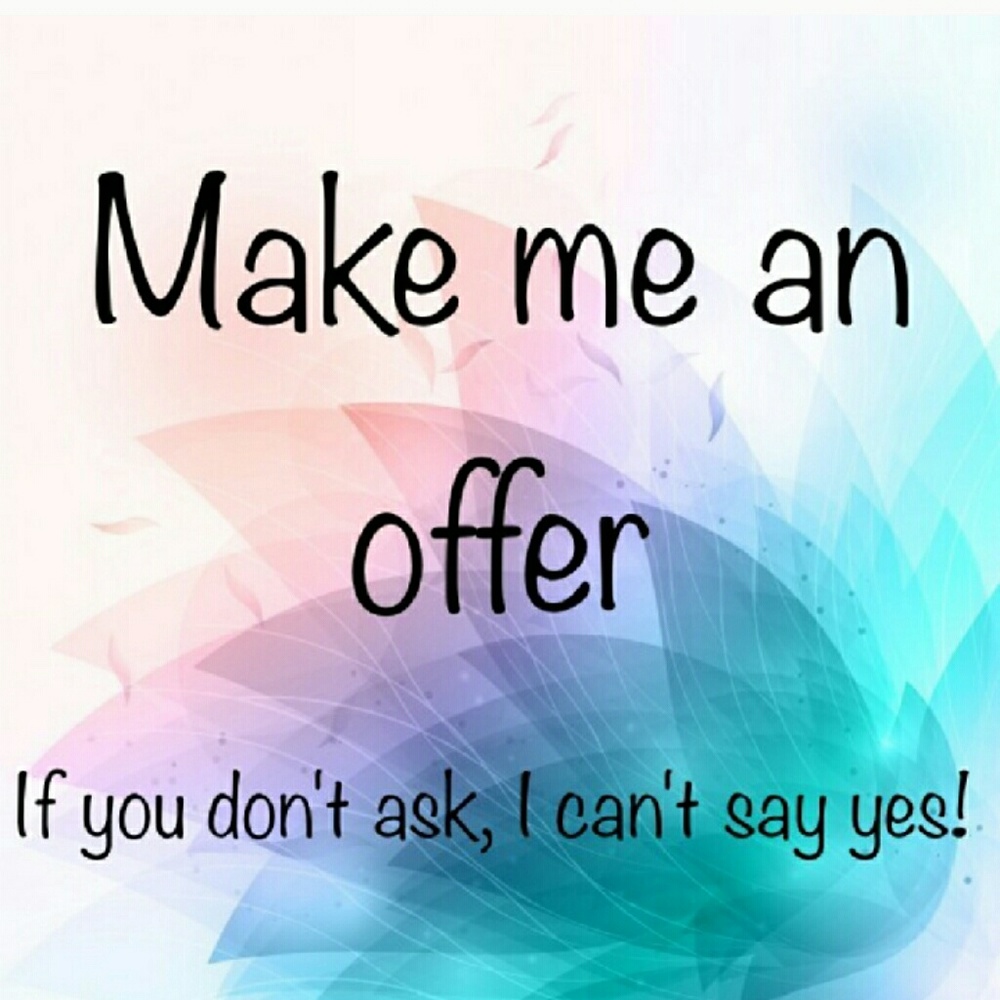 Accepting reasonable offers!!
