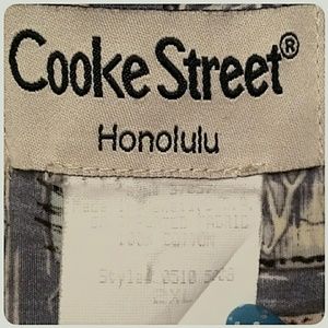 Cooke Street Shirts - *HP*Mens Cooke Street Hawaiian Shirt Reverse Print Cooke Street Shirts - *HP*Mens Cooke Street Hawaiian Shirt Reverse Print