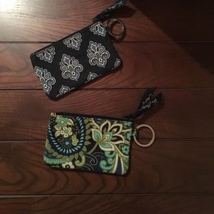 Vera Bradley mini wallets