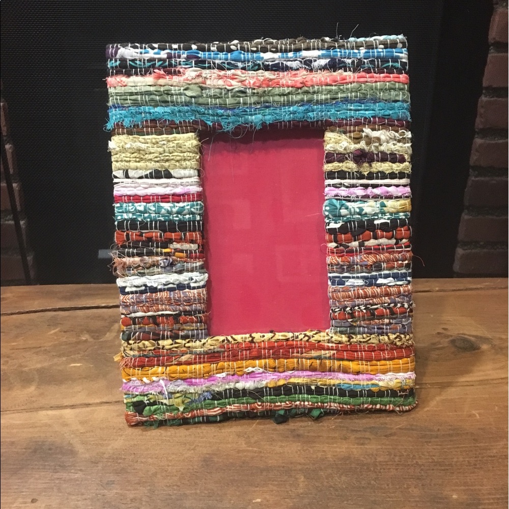 Multicolored Rag Frame
