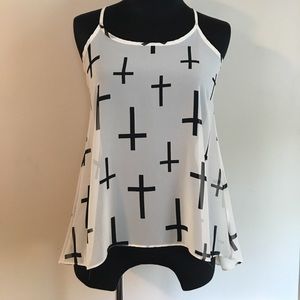 Sheer Crosses Tank