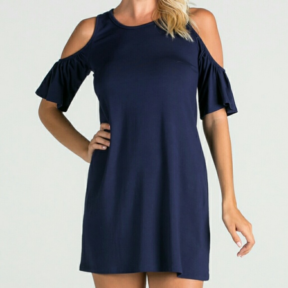 Krystal Open Shoulder Dress L - Picture 4 of 4