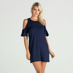 Krystal Open Shoulder Dress L