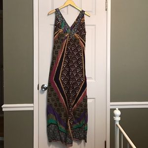 Patterned maxi dress
