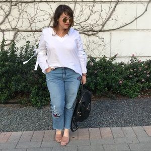 GAP Jeans - Gap 1969 Embroidered Girlfriend Jeans GAP Jeans - Gap 1969 Embroidered Girlfriend Jeans