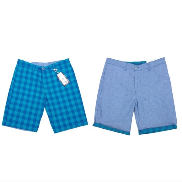 NWT men's reversible shorts - Picture 1 of 3