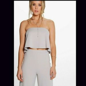 Cropped pants Co-ord set