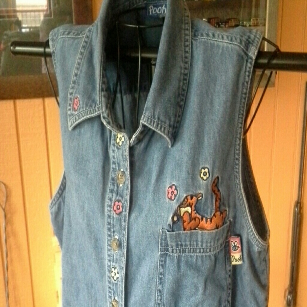 Denim vest