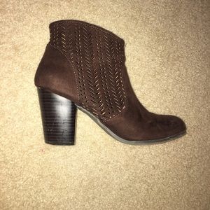 brown booties