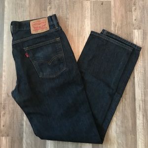 Mens Levi's Jeans 514 W: 31 L: 32