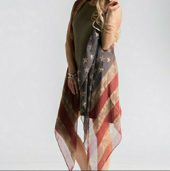 🇺🇸 Festival Ready Flag Vest - Picture 4 of 8