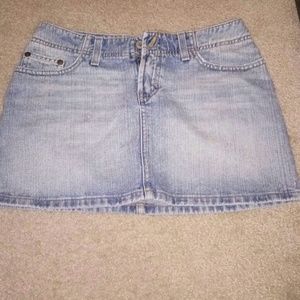 Jean skirt