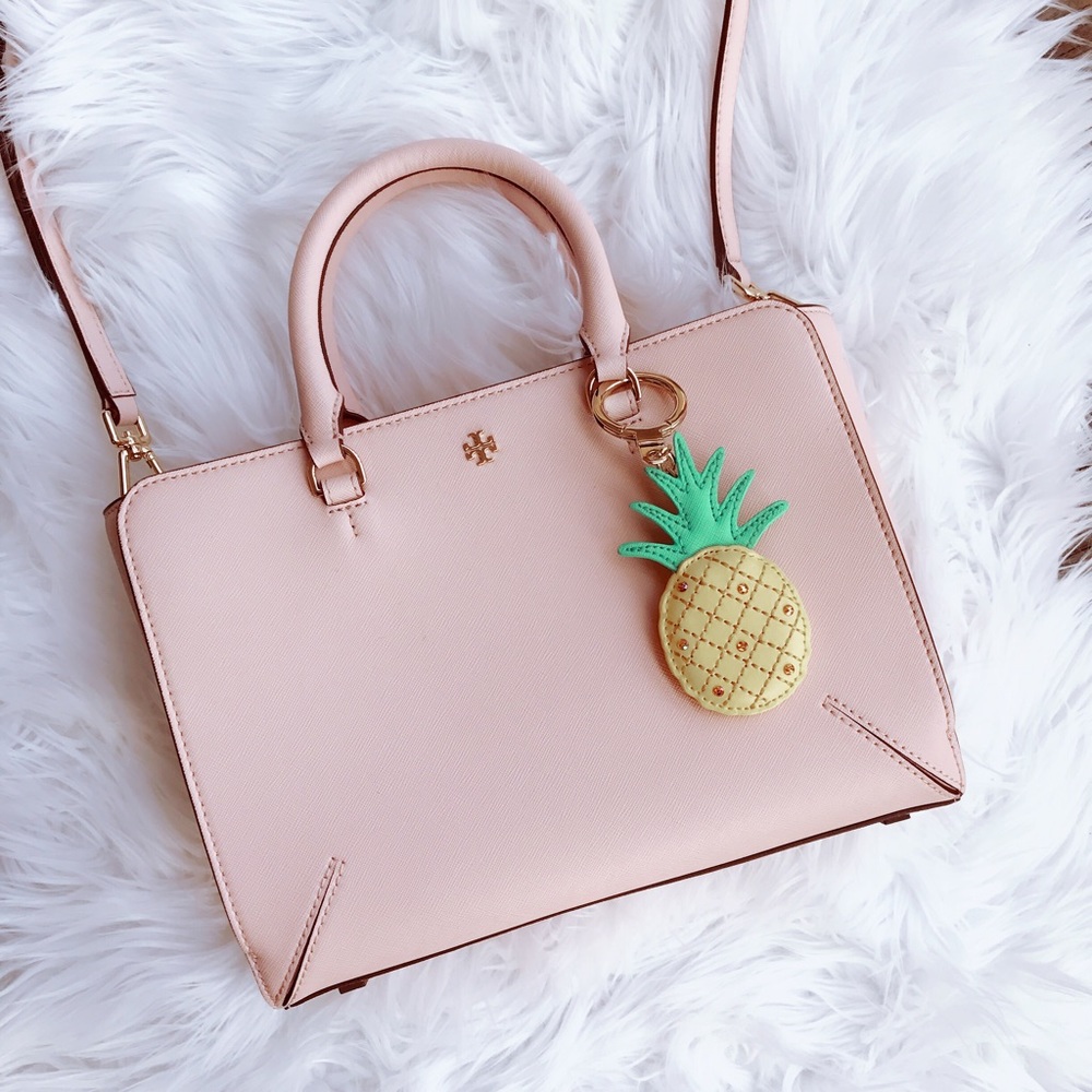 🎉💕HP🍾🍍Tory Burch Robinson Pink Satchel